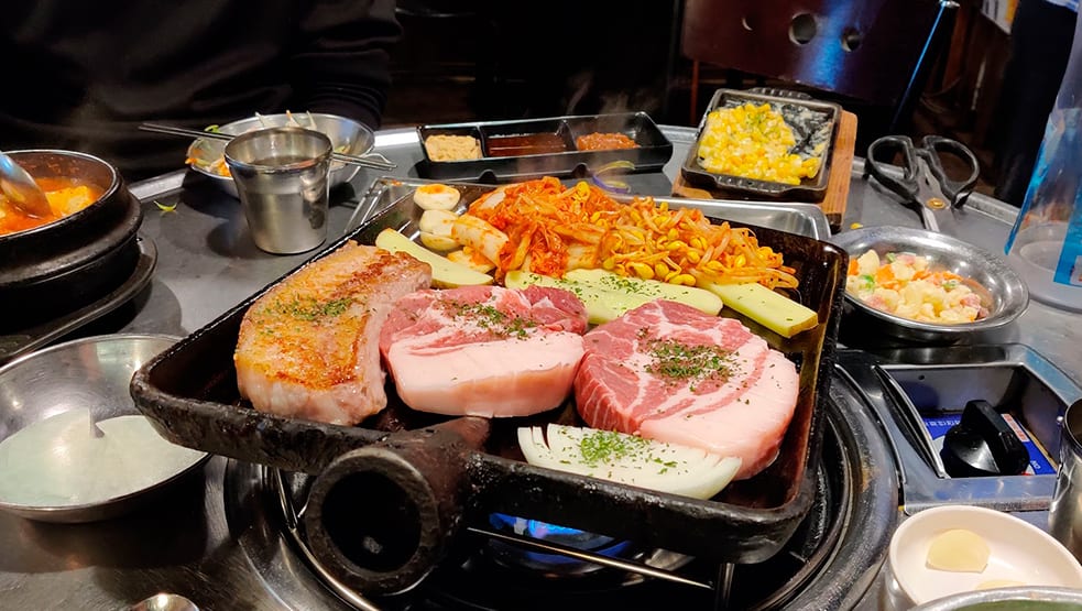 Jeju Island Black Pig Pork samgyeopsal