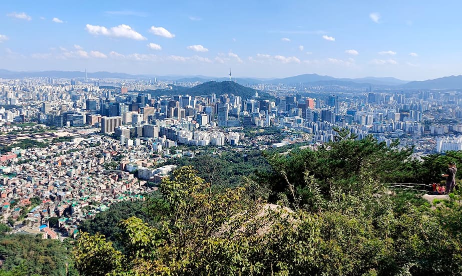 Inwangsan Mountain Seoul South Korea