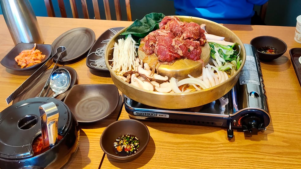 Lunch in Seoul South Korea